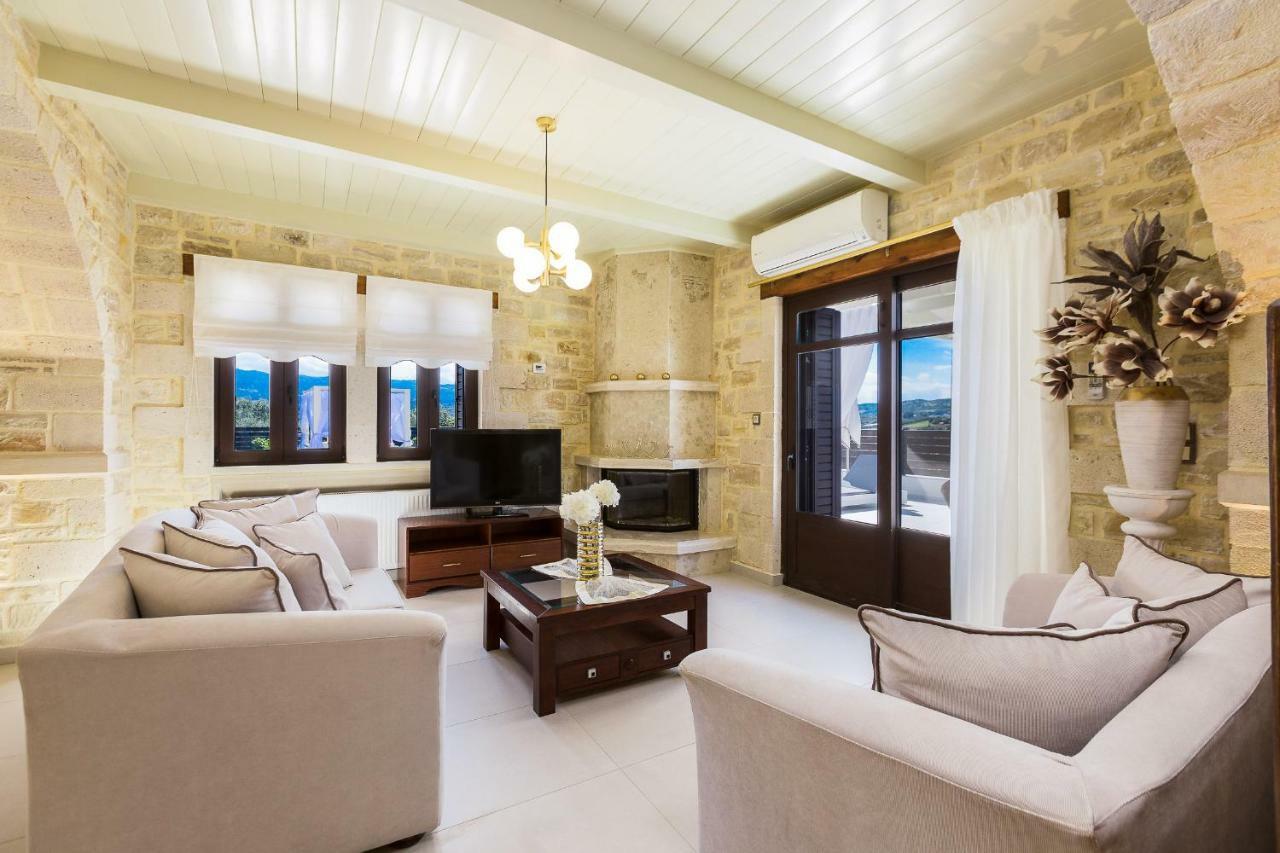 Caramel Villa, With 40M2 Pool & Spa Whirlpool, By Thinkvilla Panormos  Luaran gambar