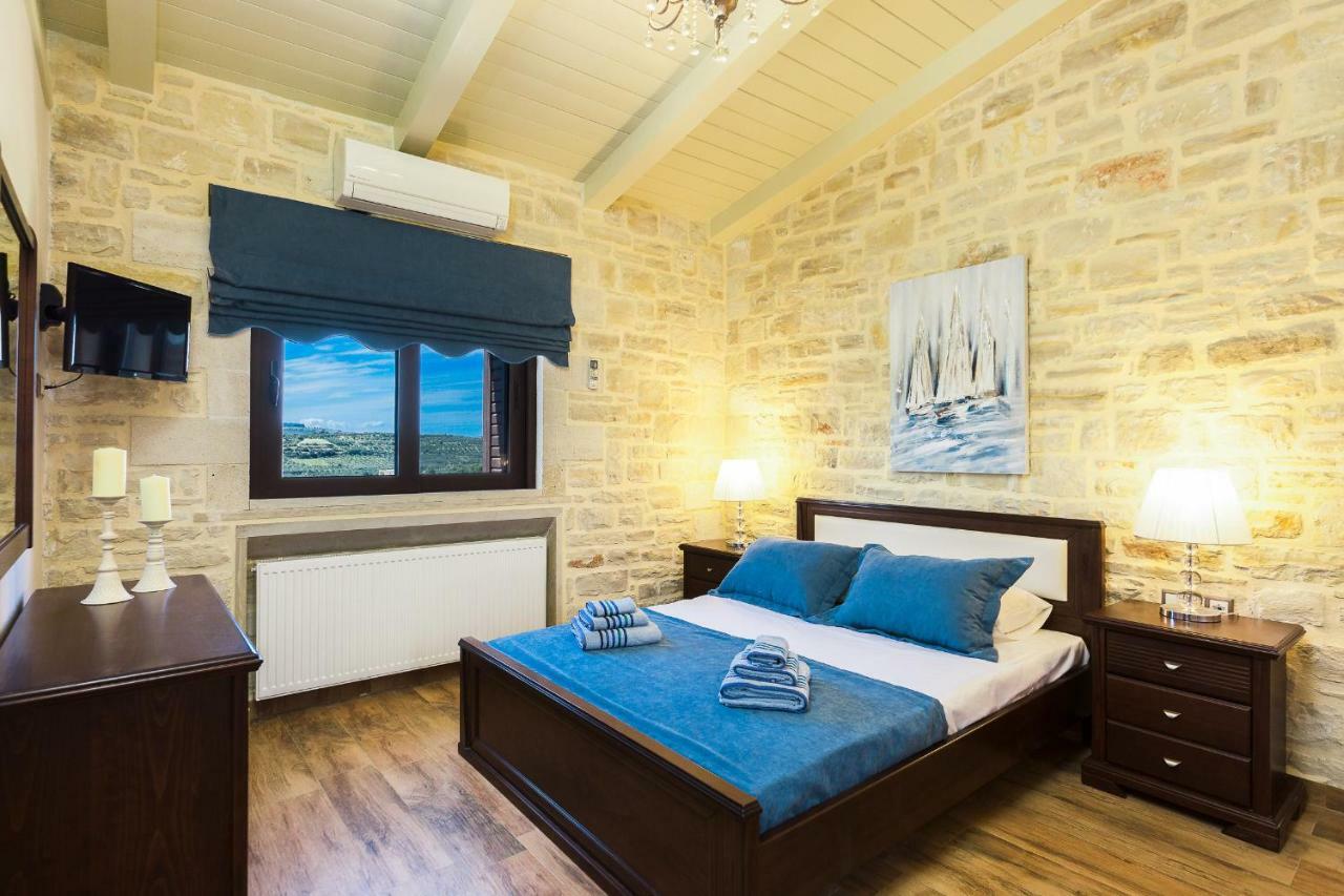 Caramel Villa, With 40M2 Pool & Spa Whirlpool, By Thinkvilla Panormos  Luaran gambar