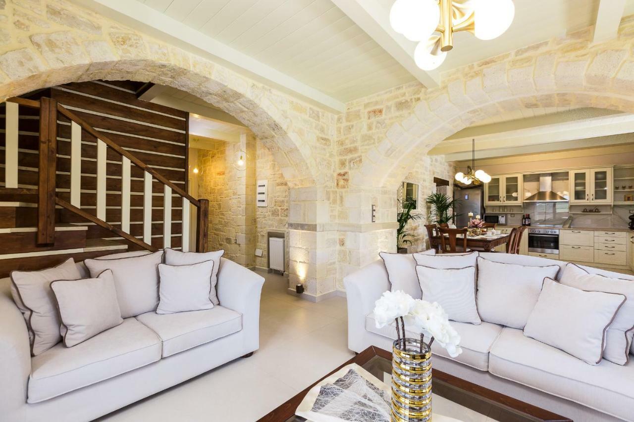 Caramel Villa, With 40M2 Pool & Spa Whirlpool, By Thinkvilla Panormos  Luaran gambar